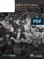 MuniLibro El Fútbol en Lima Difusión y Popularización 1892 1912