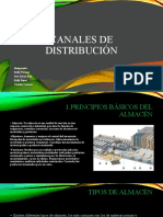 EXPOSICION CANALES DE DISTRIBUCIÓN presentacion 