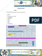 Learning Activity 3 Evidence: Let's Find Words!