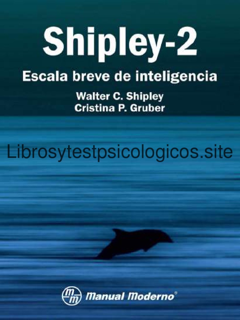 Manual Shipley 2 PDF Escala de inteligencia para adultos de