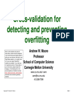 Cross-Validation For Detecting and Preventing Overfitting