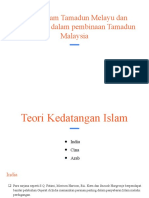 Islam Dalam Tamadun Melayu Dan Peranannya Dalam Pembinaan Tamadun Malaysia