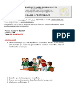 Guia de Aprendizaje Civica5° El Conflicto y Pasos - Mediador - Marzo 18