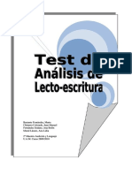 Tale Test de Analisis de Lecto Escriturapdf