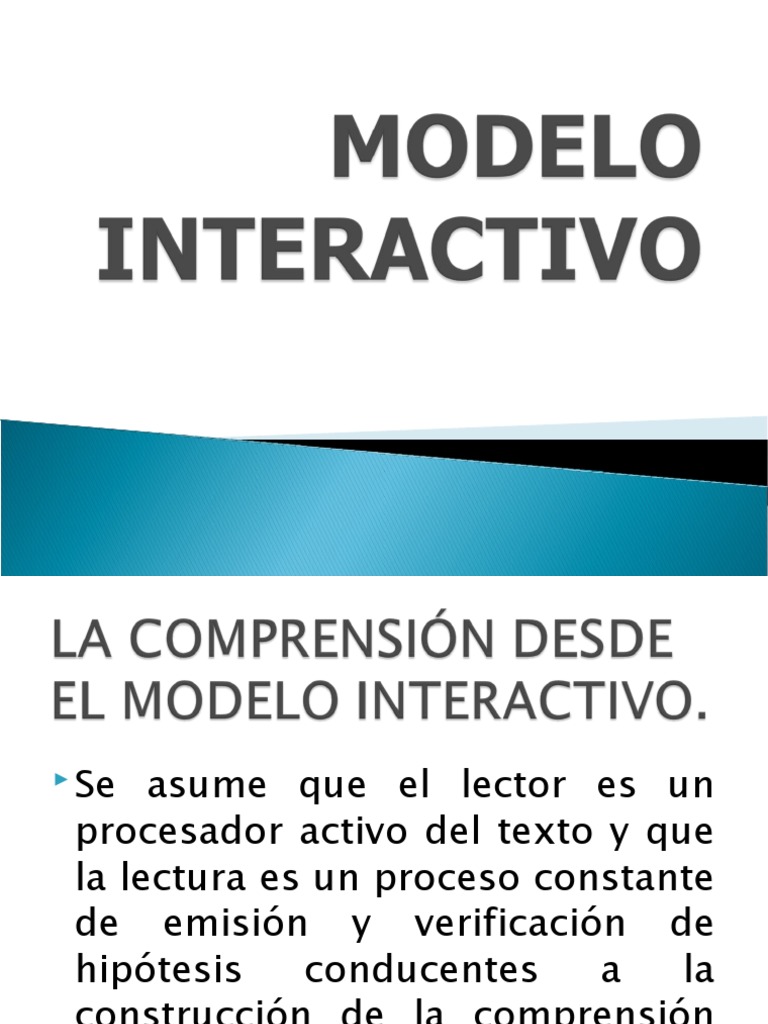 Modelo Interactivo | PDF