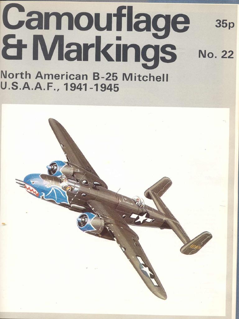 Camouflage and Markings 22 - B-25 Mitchell | PDF