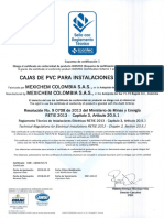 Cajas de PVC Para Instalaciones El Ctricas - Resoluci n No. 90708