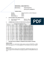 MEMORIA  DESCRIPTIVA