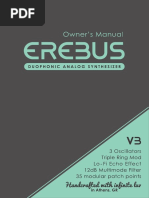 Erebus V3 Owners Manual