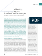 Long-Duration Electricity Storage Applications, Economics, and Technologies