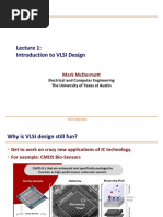 Lecture 1 - Introduction To VLSI