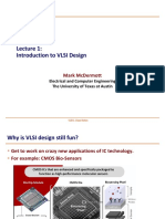 Lecture 1 - Introduction To VLSI