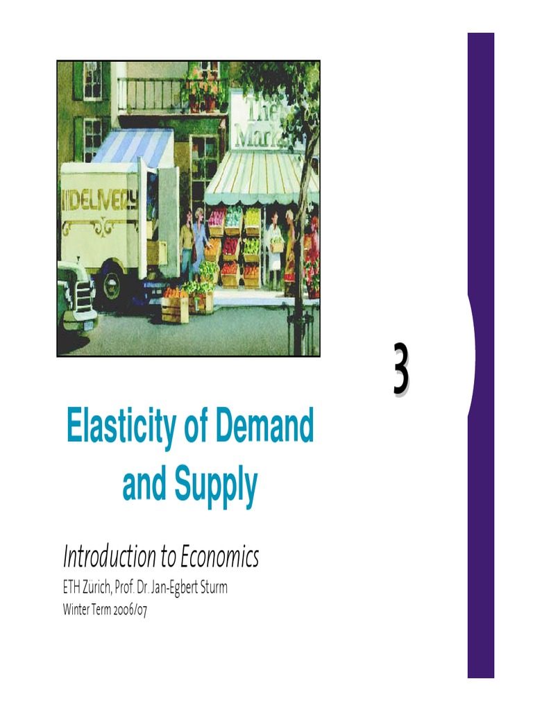 Understanding Demand and Supply Elasticity | PDF | Demand | Price ...