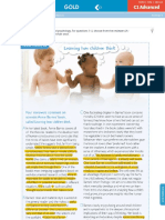 Reading (Highlighted) Learning How Children Think