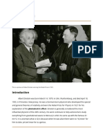Albert Einstein: This Is A Picture of Albert Einstein Winning The Nobel Prize in 1921
