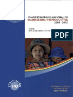 Plan Estrategico Nacional de Salud Sexual y Reproductiva