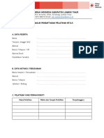 Formulir Pendaftaran BTCLS