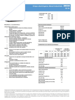 Grupo electrógeno industrial D830 50 Hz