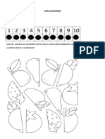 Matemática con frutas y tapitas