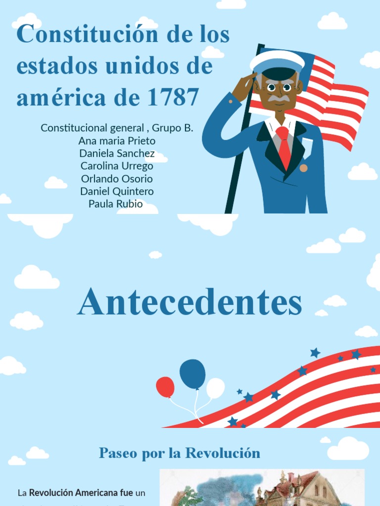 Constitución de EE. UU. de 1787 | PDF | Declaración de derechos de los ...