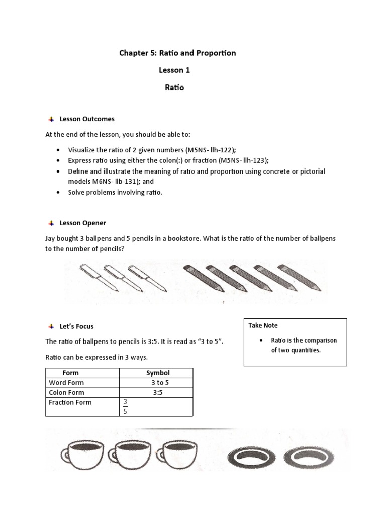 Chapter-5-Leeson - AOL | PDF | Ratio | Teaching Mathematics