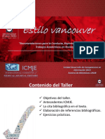 Estilo Vancouver 2019