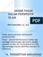 Bab 9 Mekanisme Pasar DLM Perspektif Islam