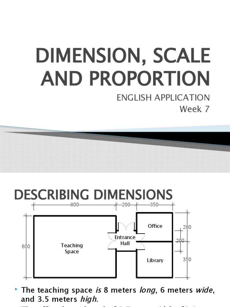 Understanding Dimensions and Proportions | PDF | Length | Steel