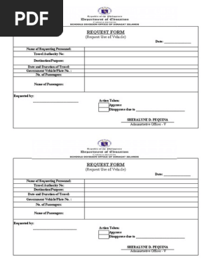 REQUEST FORM