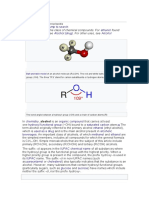 Alcohol: This Article Is About The Class of Chemical Compounds. For Found In, See - For Other Uses, See