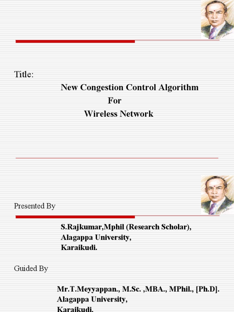 Title:: New Congestion Control Algorithm For Wireless Network | PDF ...