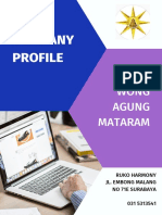 Company Profile PT Wong Agung Mataram