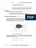 Resultant of Force System