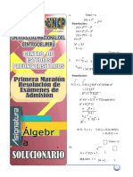 Álgebra Solucionario Maratón