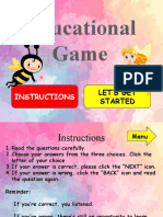 Application Educational Game