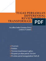 Review Transformasi Laplace - Arcodhea Indra Kusuma Dewa - 21060117130085