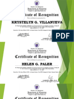 Certificate Grade 8
