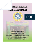 Panduan Magang Bidang Gizi Masyarakat 2019 2020