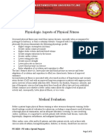 Physiologic Aspects and Medical Evaluation