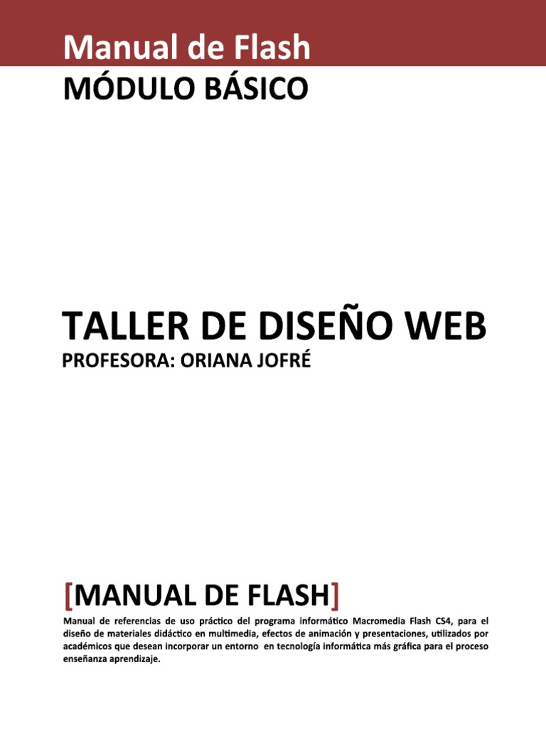 Manual+de+Flash+Basico+Completo+ + | PDF | Adobe Flash | Programa de ...