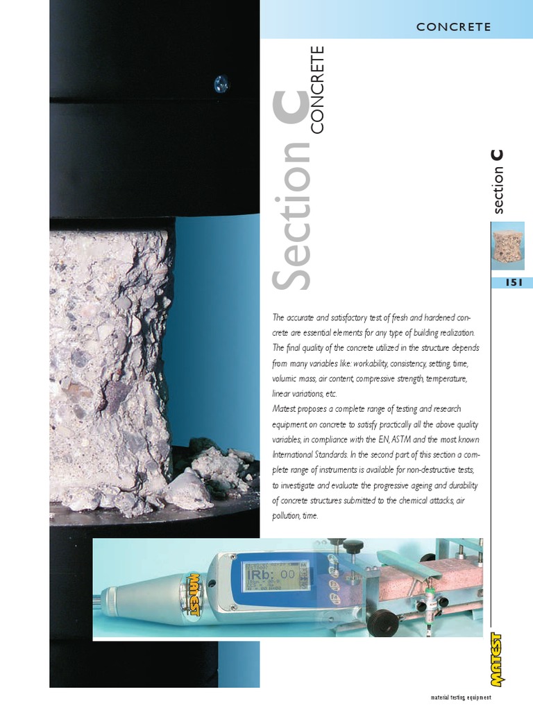 Concrete Testing Equipment Overview | PDF | Personal Computers ...