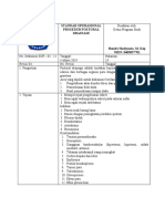 Sop Melatih Postural Drainase