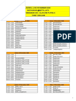 JADWAL Betta Jati