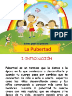 La Pubertad: Quinto Grado de Primaria