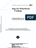 (ACS Symposium Series 663) J. Edward Glass (Eds.) - Technology For Waterborne Coatings-American Chemical Society (1997)