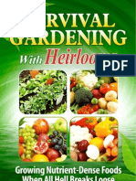 Survival Gardening With Heirlooms - Ebook