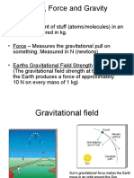 Mass Force and Gravity