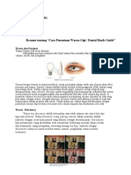 Word Dental Shade Guide & Finishing, Polishing Amalgam, GIC, Komposit-Adita Kiara S-10617003