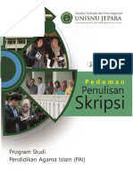 Layout Buku Panduan Skripsi PAI 2018 1