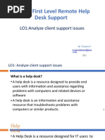 LO1 Analyze Client Support Issues